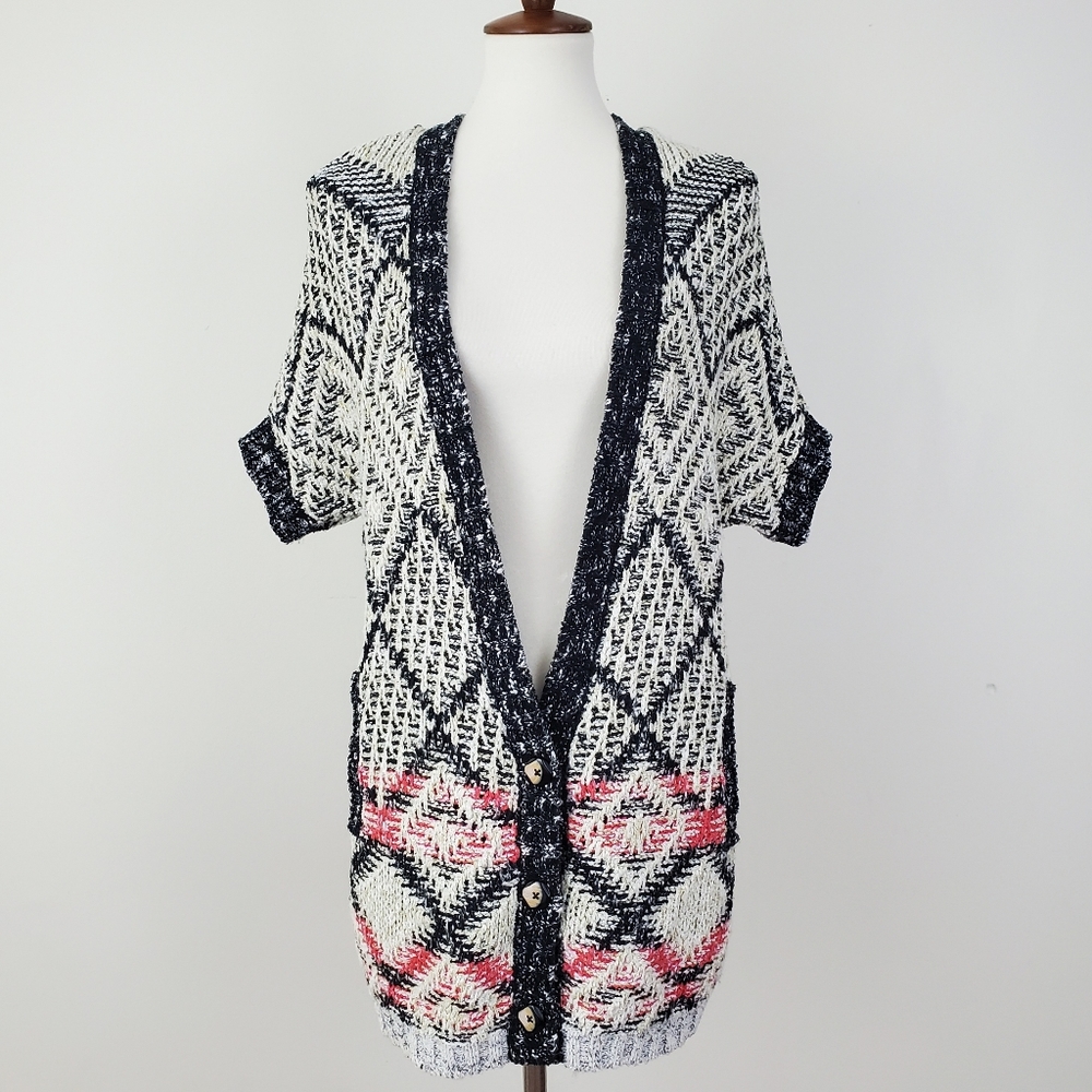 CAbi #202 Provence Chunky Knit Cardigan - Picture 3 of 14